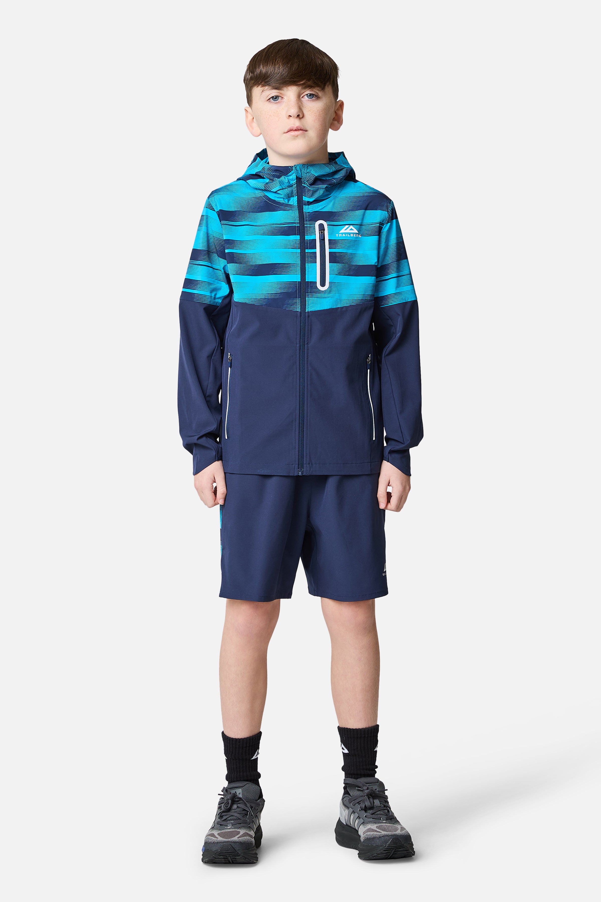 Boys Dimension Windbreaker - Navy / Mystic Ocean