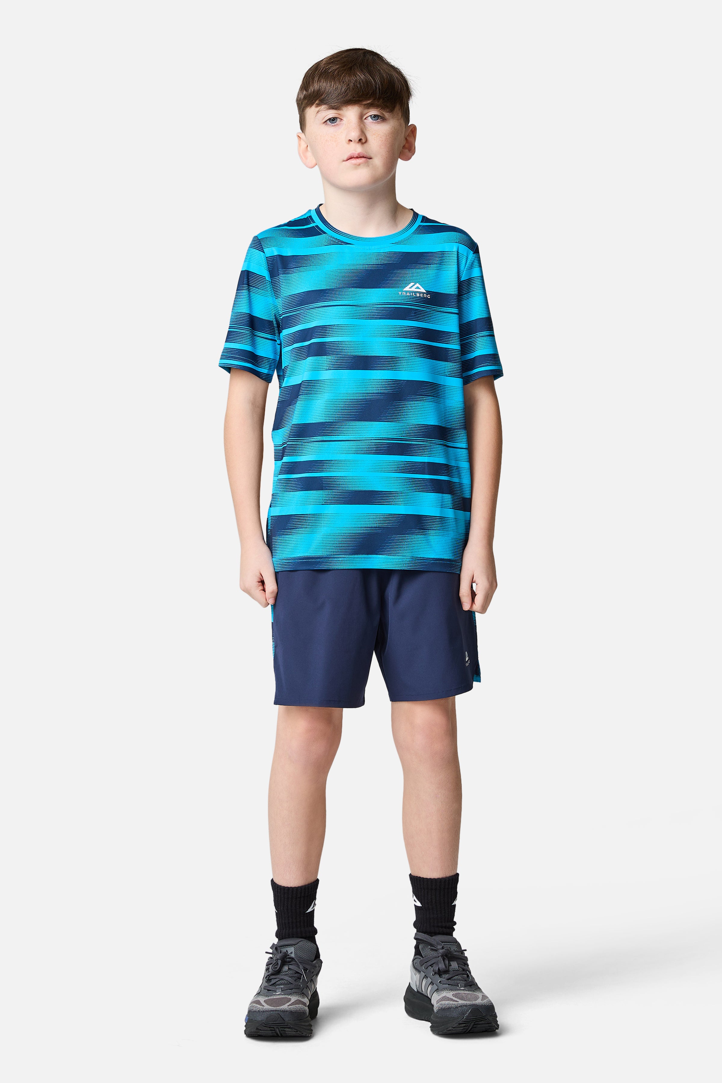 Boys Dimension Tee - Navy Blue / Mystic Ocean