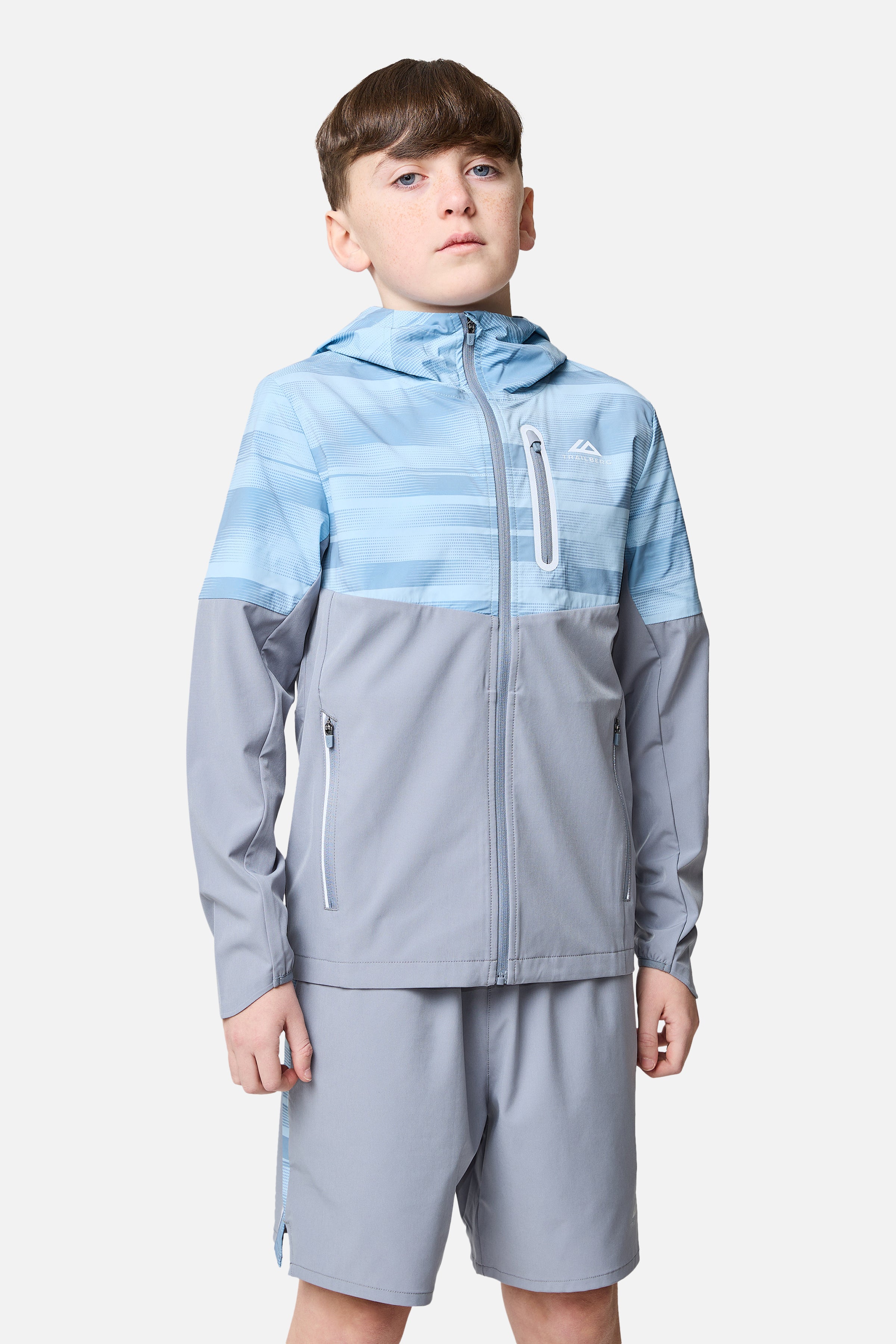 Boys Dimension Windbreaker - Cloud Haze/Dove Blue/Washed Indigo