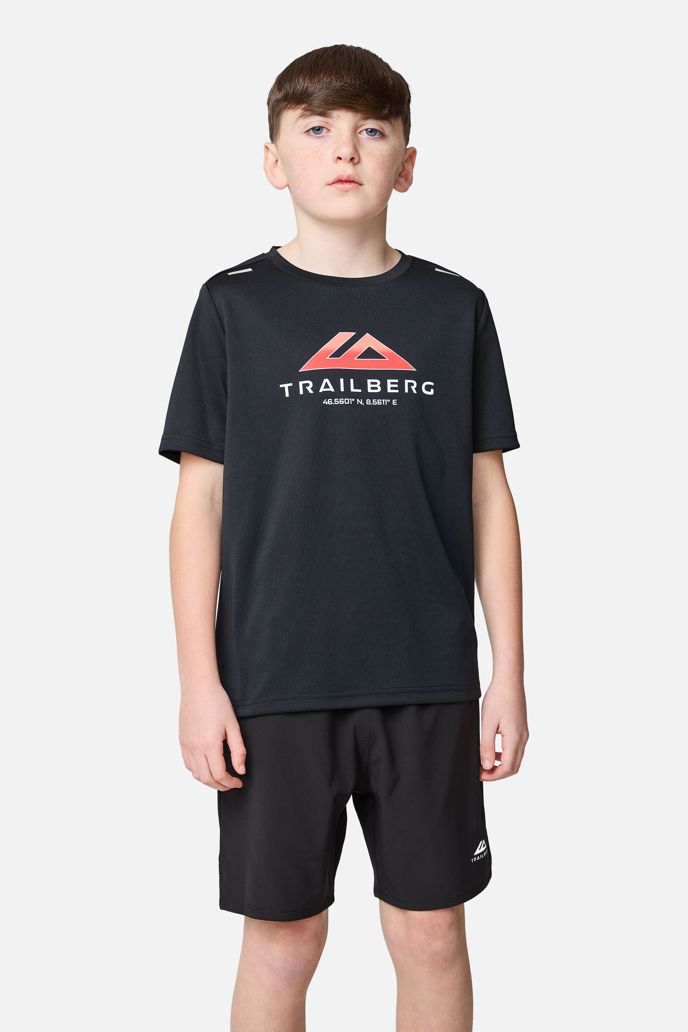 Boys Interval Tee - Black