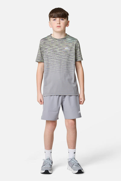 Boys Frequency Seamless Tee - Moon Grey/Iron Grey