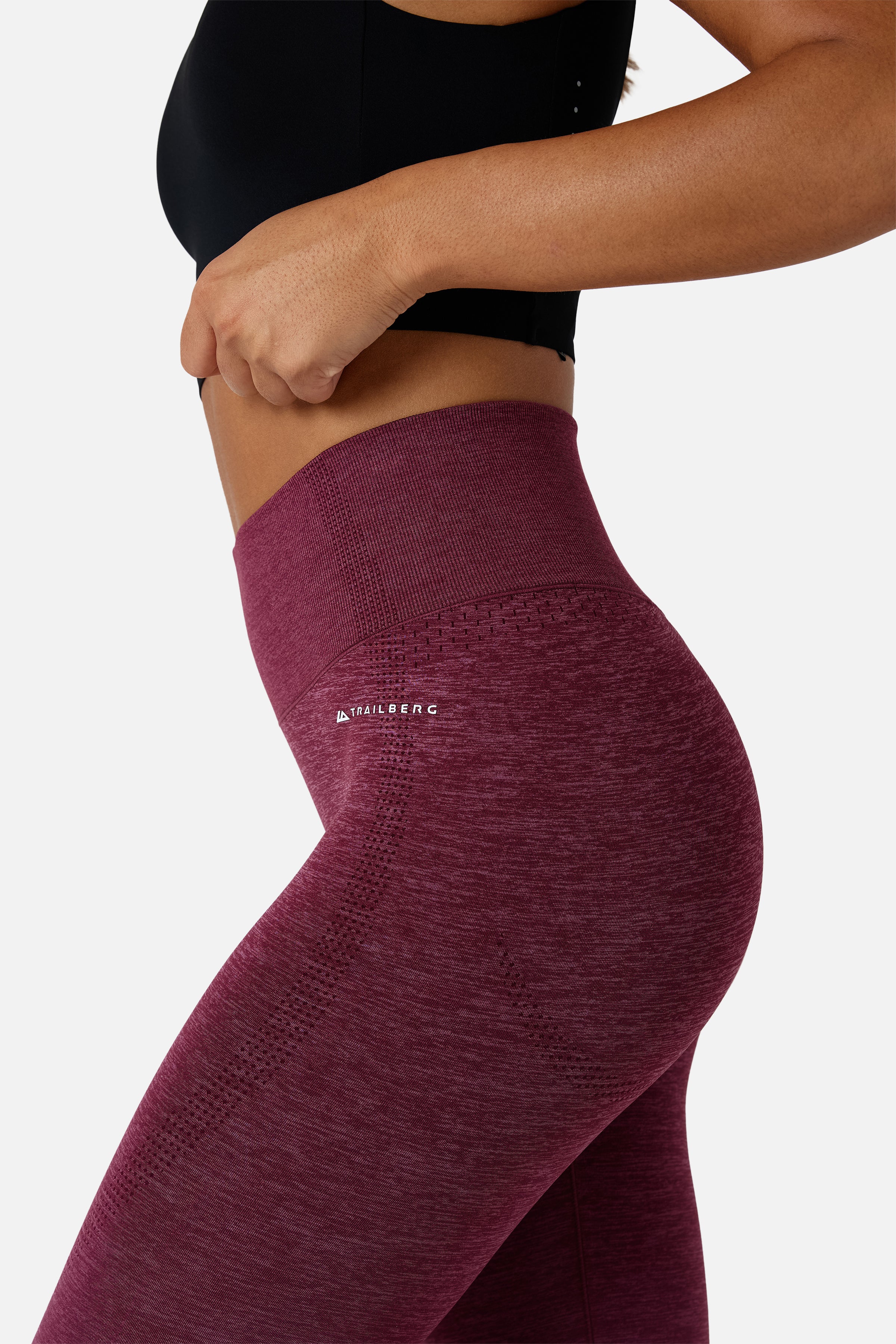 Womens Evocurve Seamless Jacket Set - Mineral Blush