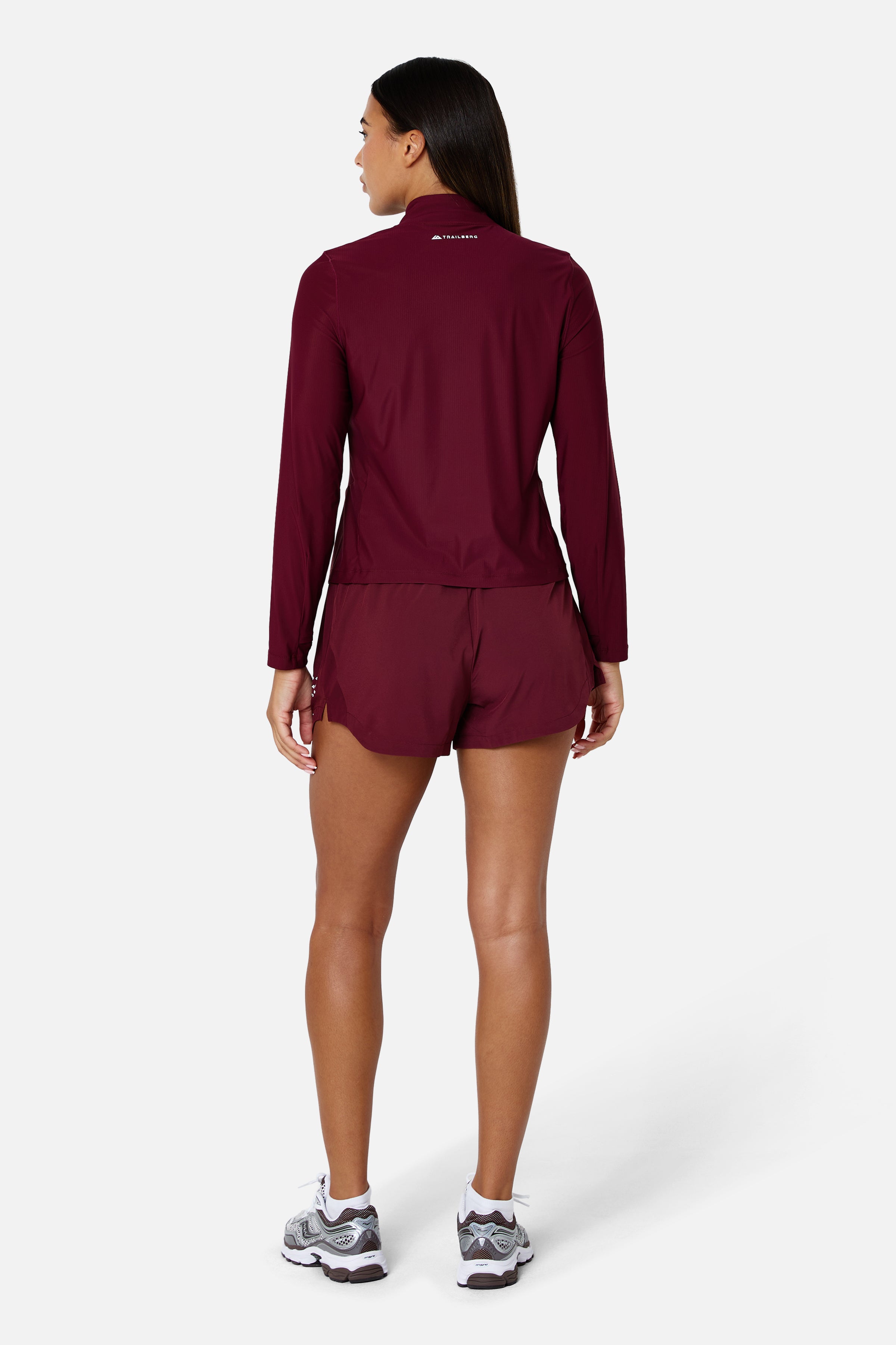 Womens Tide 1/4 Zip - Deep Claret