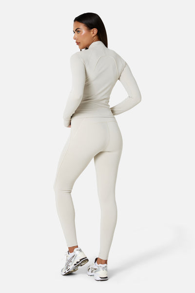 Womens Ignite Jacket Set - Mercury Mist/Candlelight White