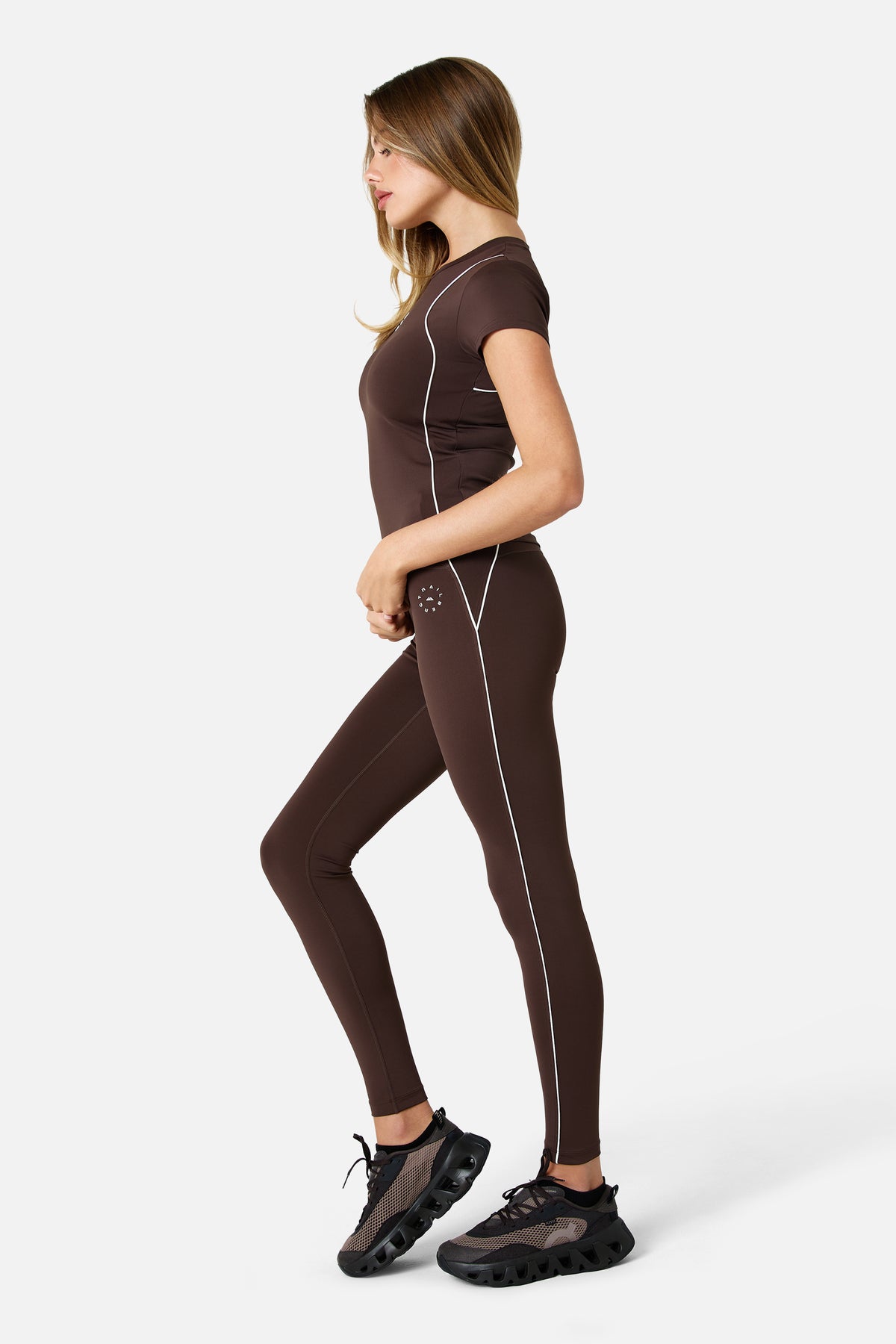 Womens Ignite Legging - Bitter Chocolate/Lunar Silk