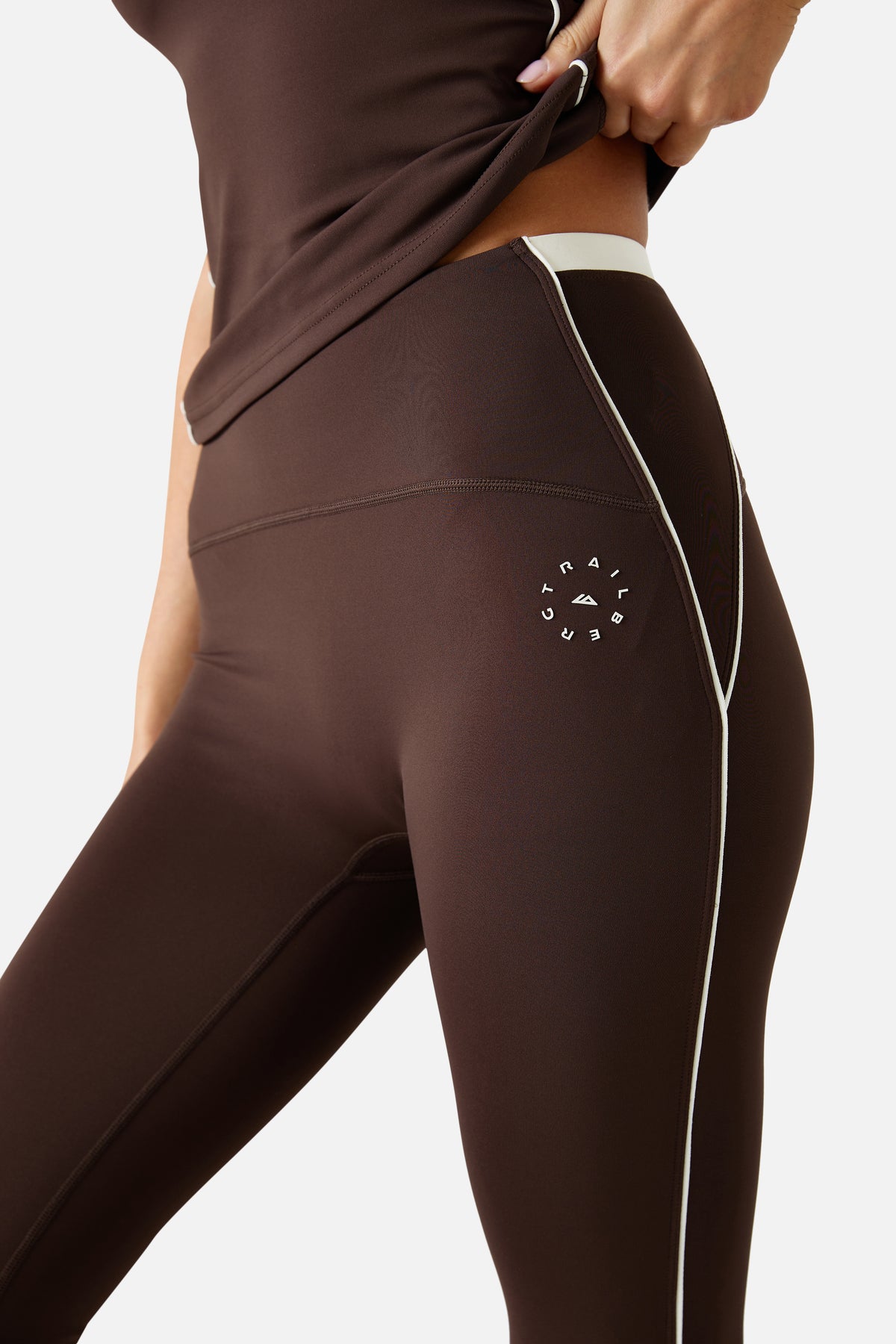 Womens Ignite Legging - Bitter Chocolate/Lunar Silk