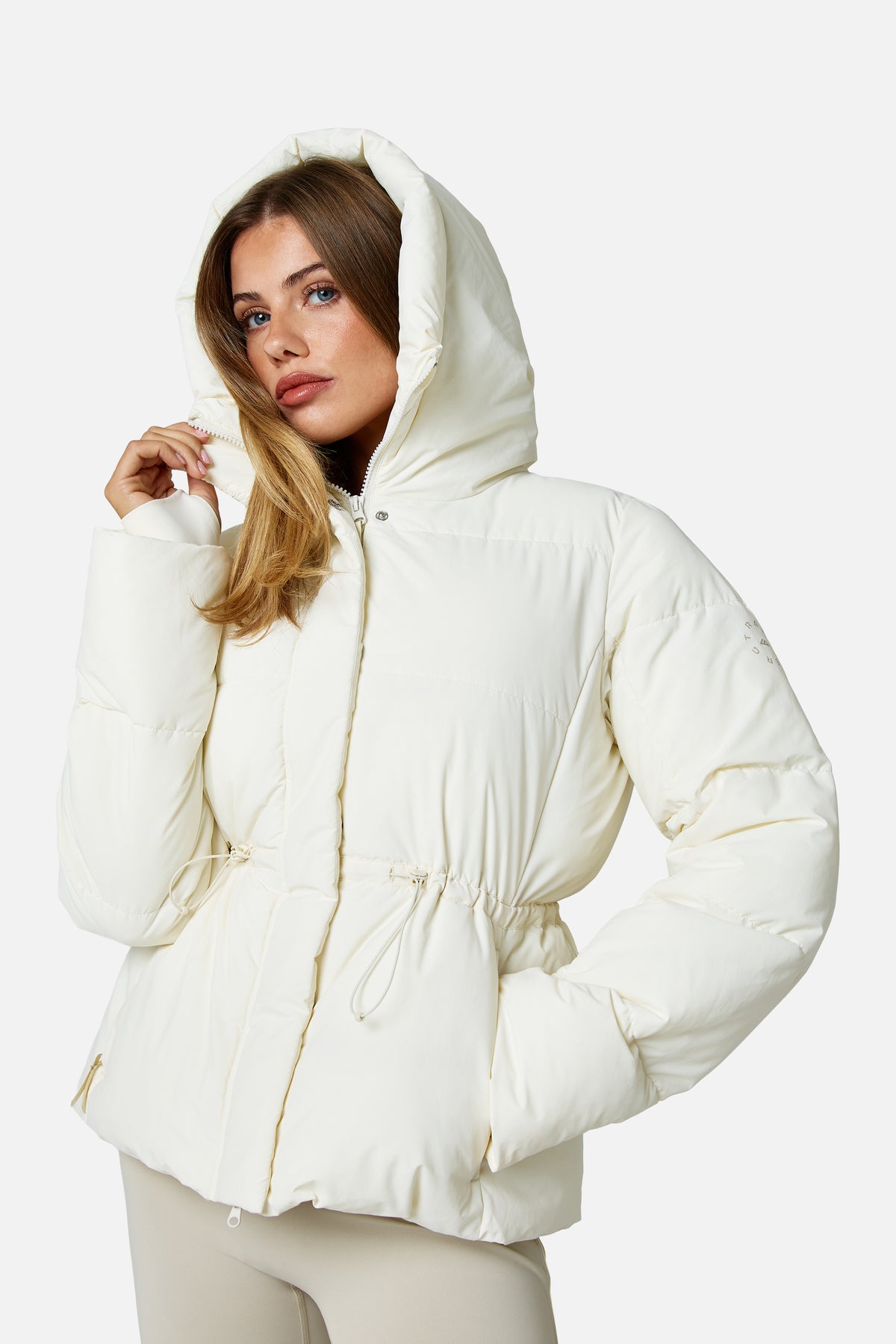 Womens Motion Cinched Jacket - Lunar Silk