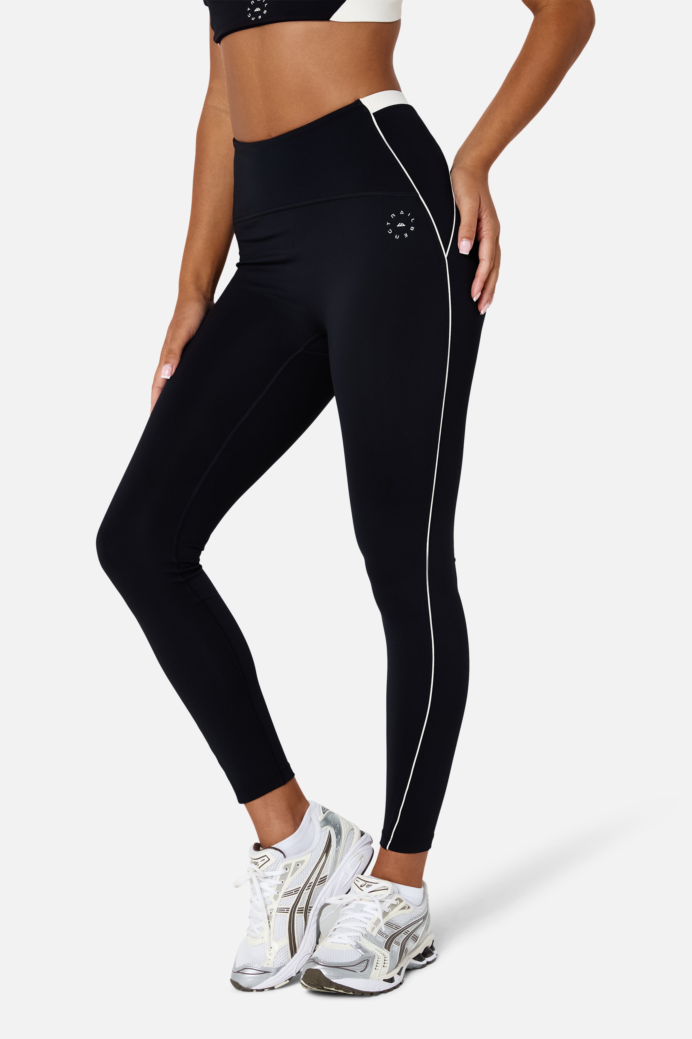 Womens Ignite Legging - Black/Candlelight White