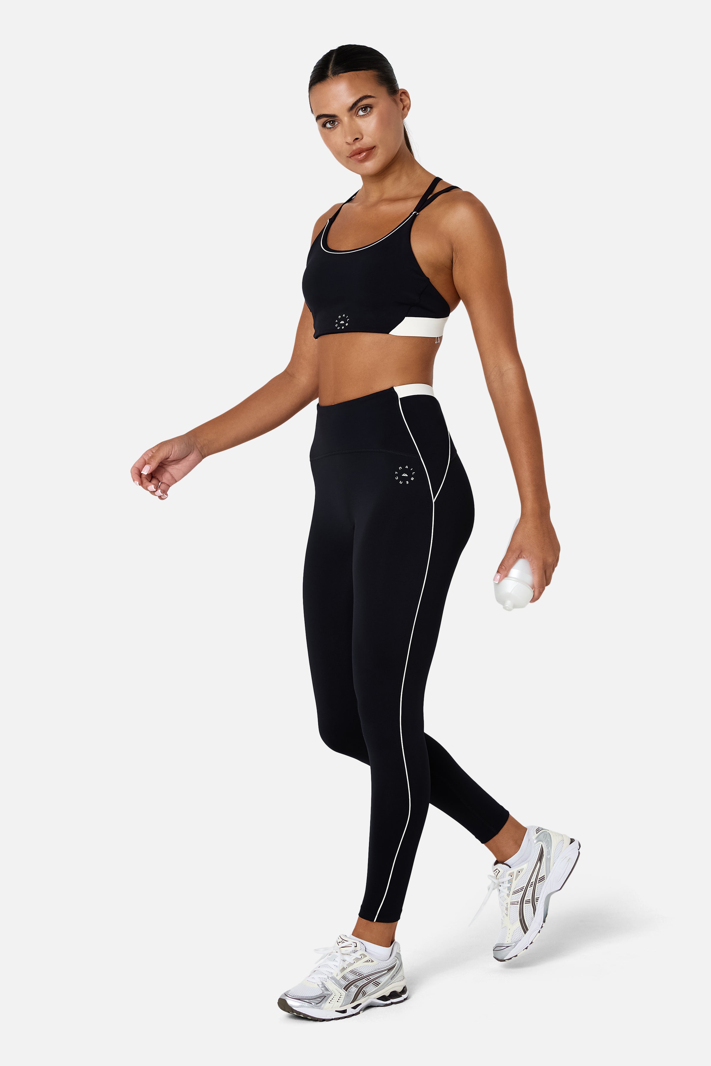 Womens Ignite Legging - Black/Candlelight White
