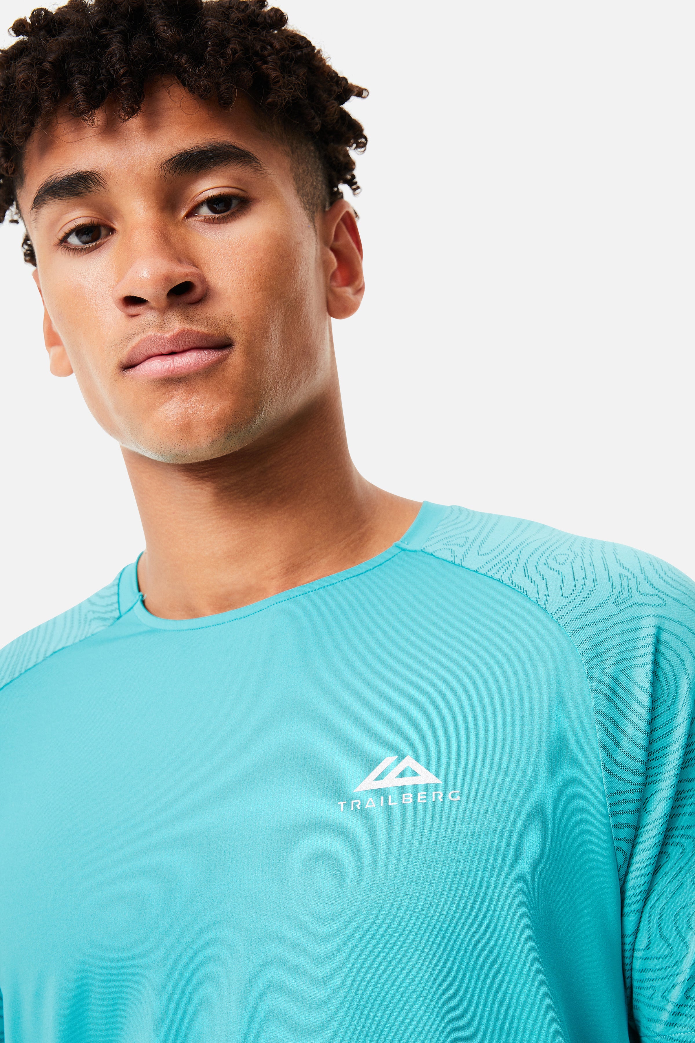 Geo Tee - Turquoise