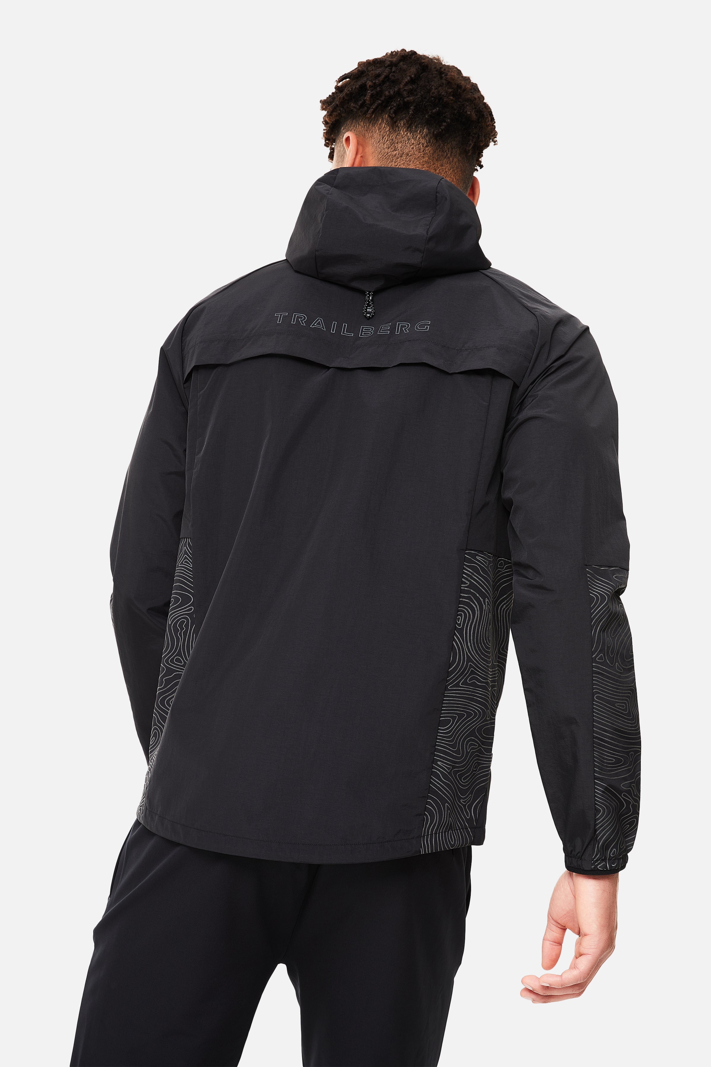 Geo Tracksuit - Black