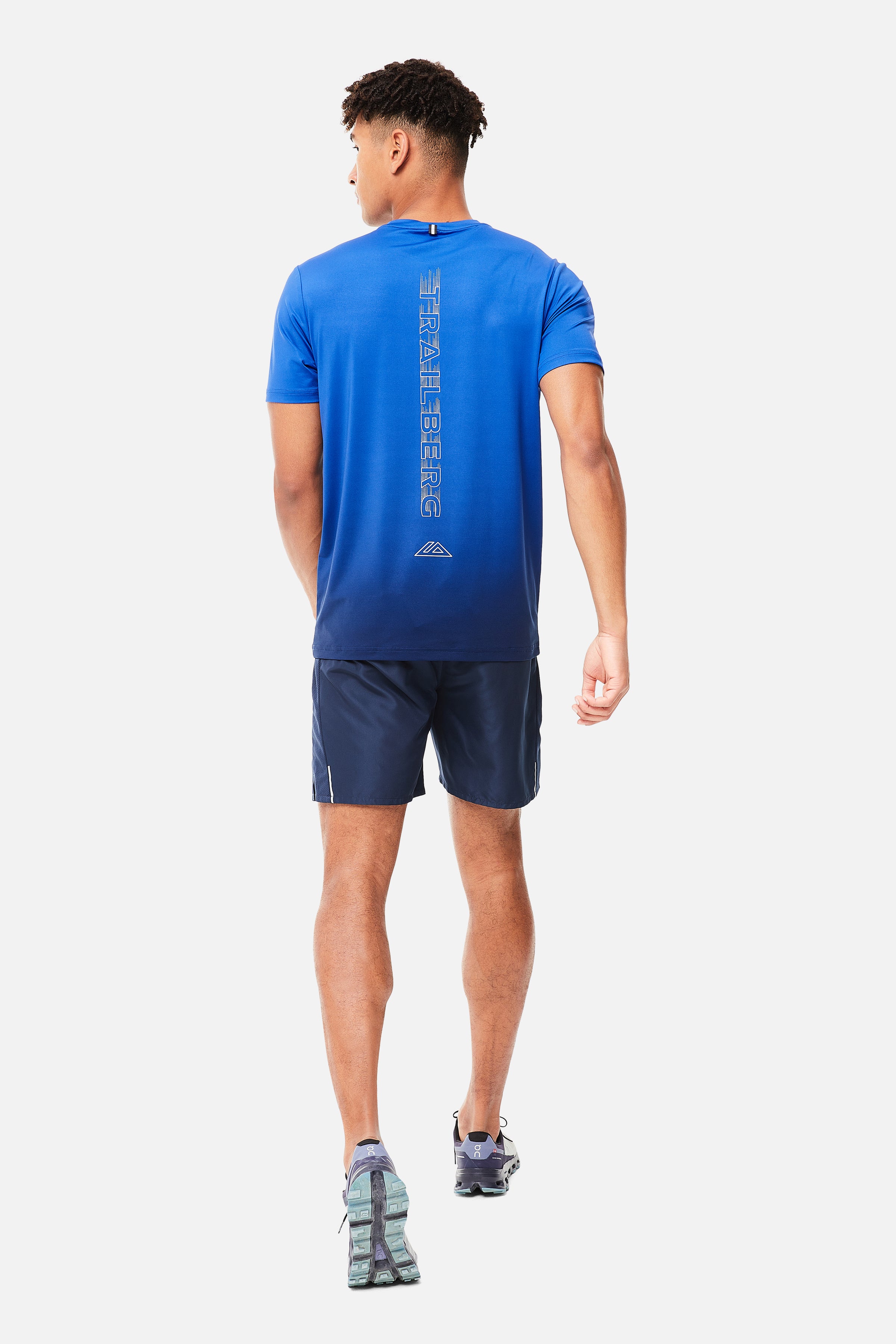 Gradient Tee - Navy/Cobalt