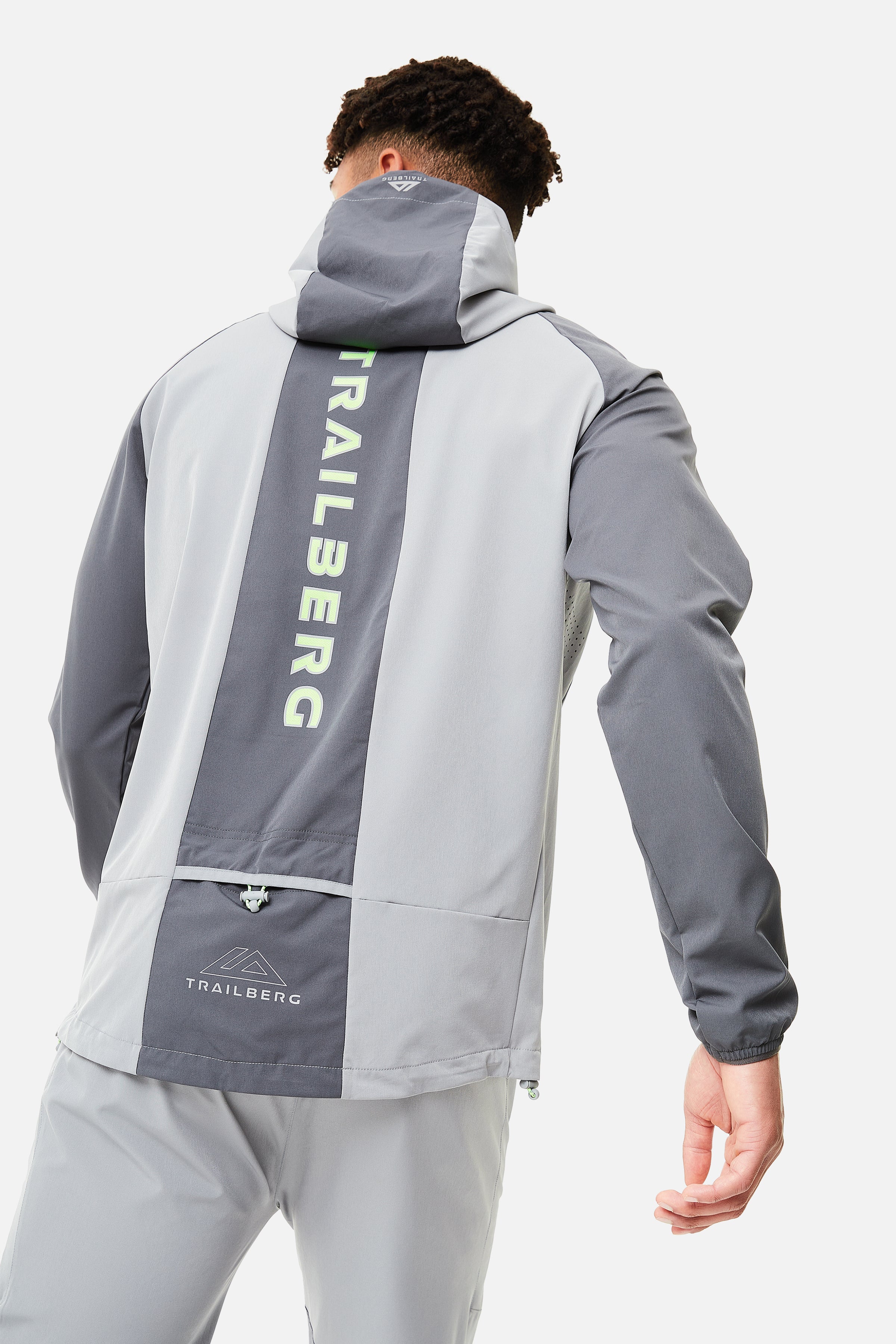 Rapid Ventilate Tracksuit - Grey/Charcoal Grey