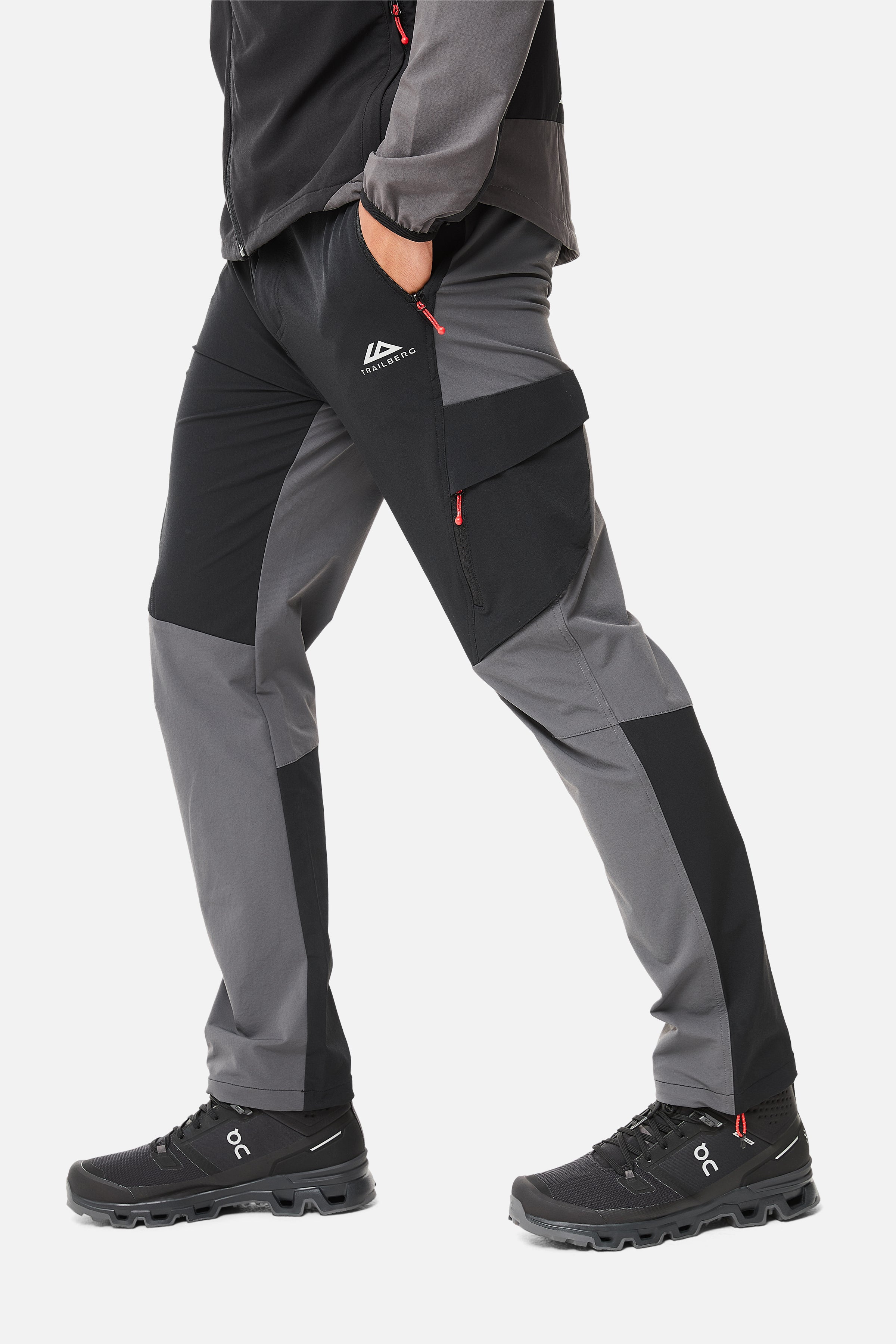 Jura Tracksuit - Black/Dark Grey