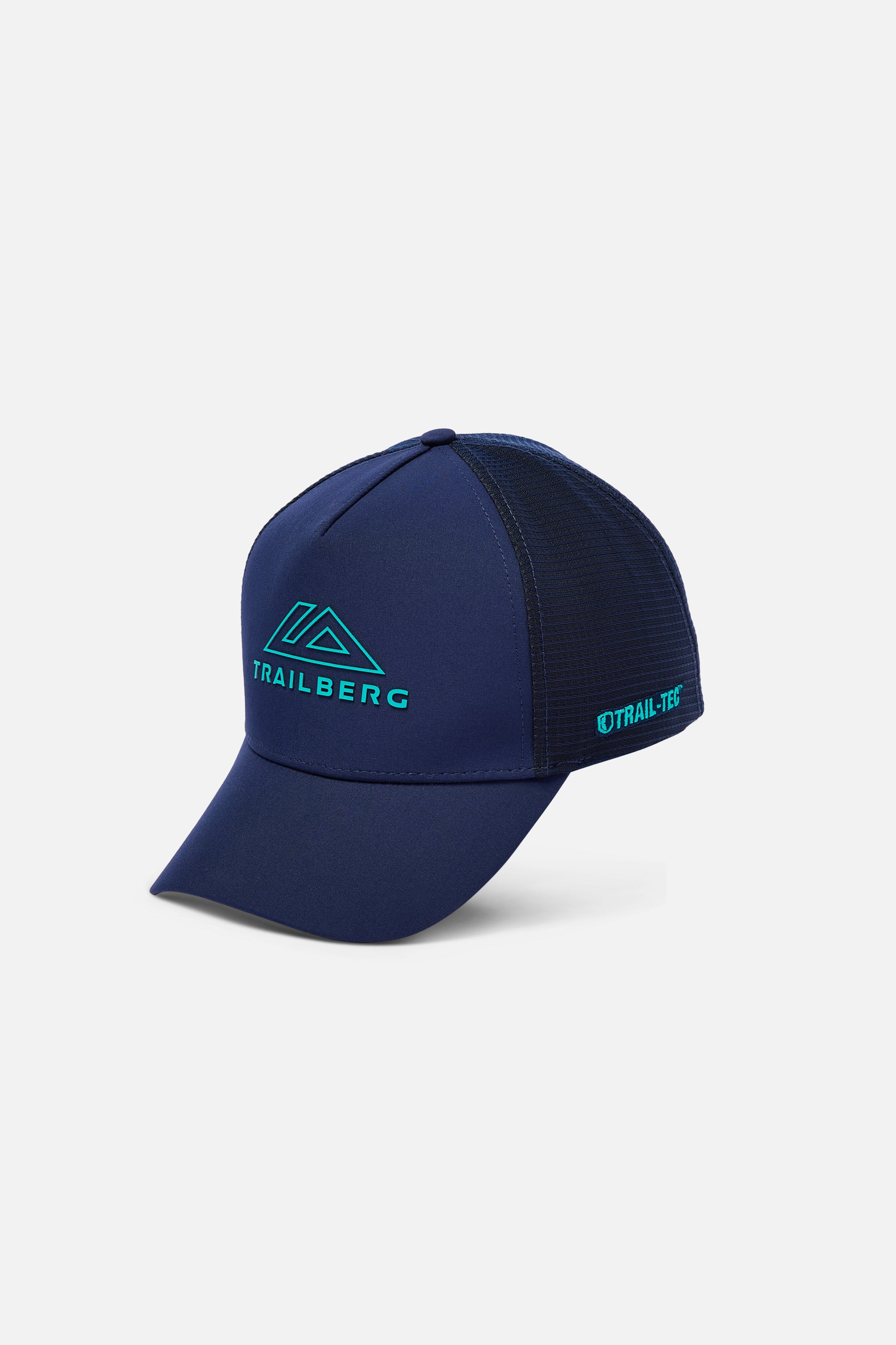 Ridge Trucker Cap - Navy/Tropical Depths