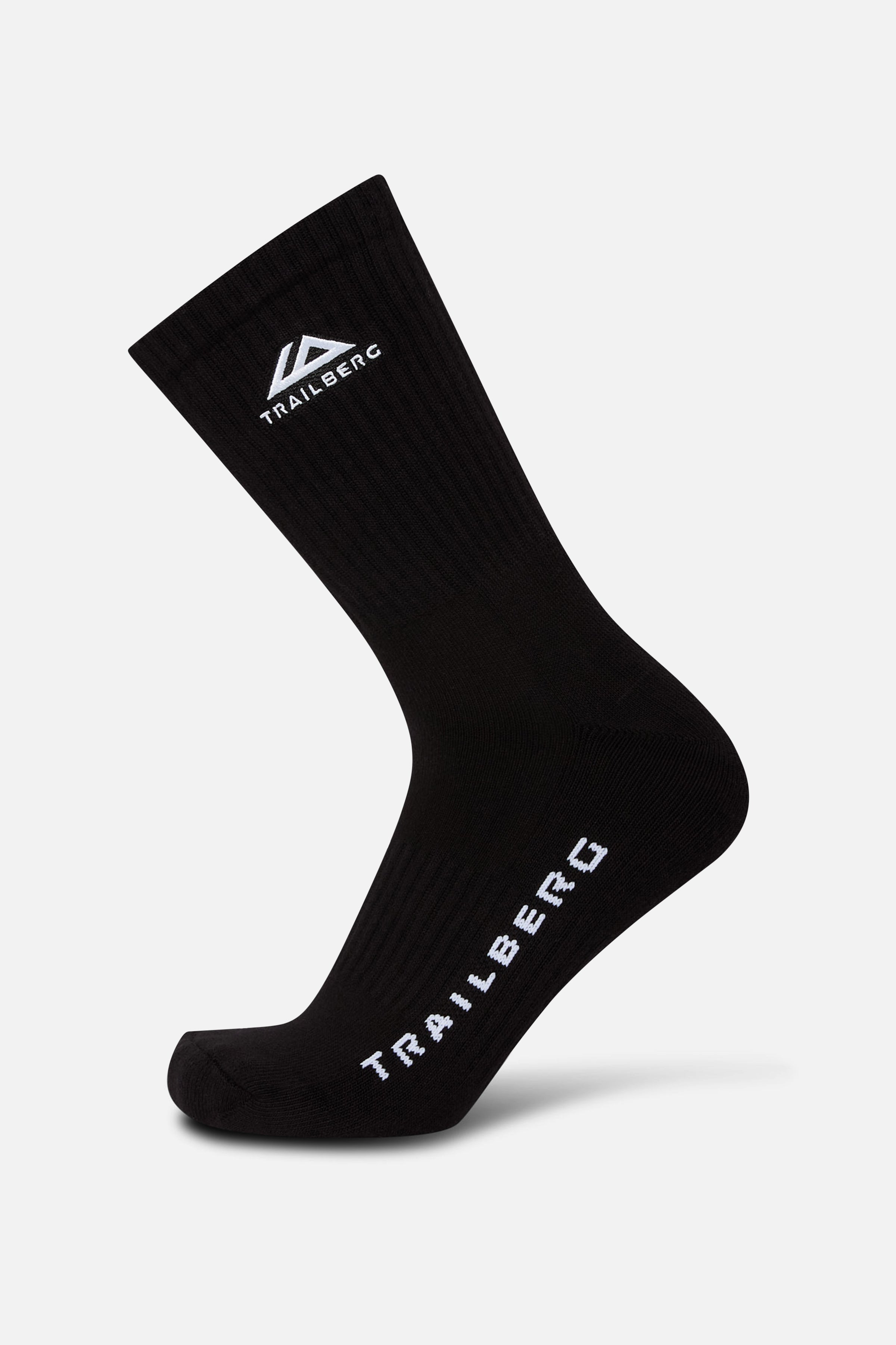 Edgebound 6 Pack Sock - Black